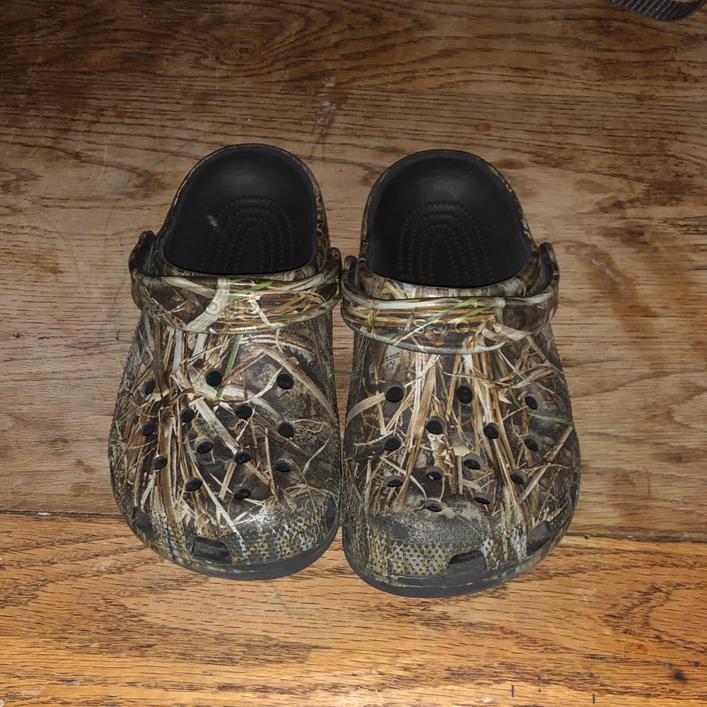 Kids Camouflage Clogs